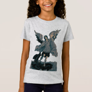 Saint Michael Archangel 2-laptophoes T-Shirt