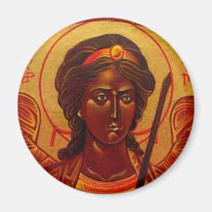 Saint Michael Archangel Aimant d'icône orthodoxe