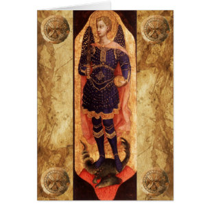 SAINT MICHAEL ARCHANGEL AVEC PRIÈRE DRAGON