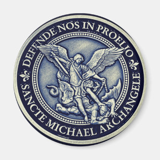 Saint Michael Archangel Medal, St Michael Archange Magneet