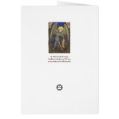 SAINT MICHAEL ARCHANGEL MET DEVIL Prayer (Achterkant)