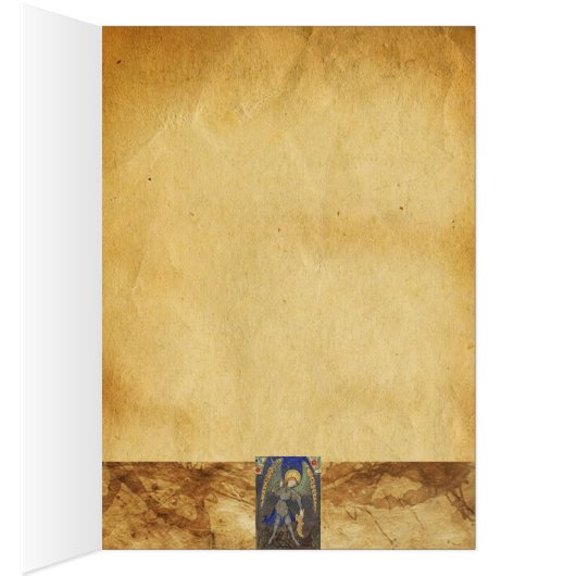 SAINT MICHAEL ARCHANGEL MET DEVIL Prayer (Binnen (Rechts))