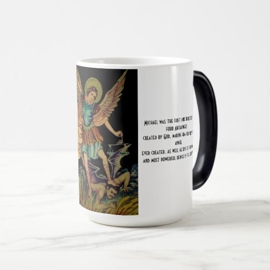 Saint Michael Blessing Mug (Devant droit)