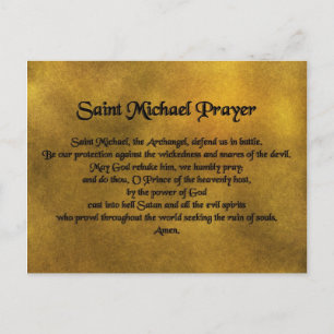 Saint Michael Briefkaart