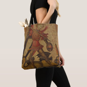 Saint Michael en de Dragon Draagtas