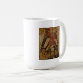 Saint Michael en de Dragon Koffiemok (Voorkant rechts)