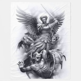SAINT MICHAEL FLEECE DEKEN