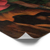 Saint Michael l'archange Poster médium (Coin)