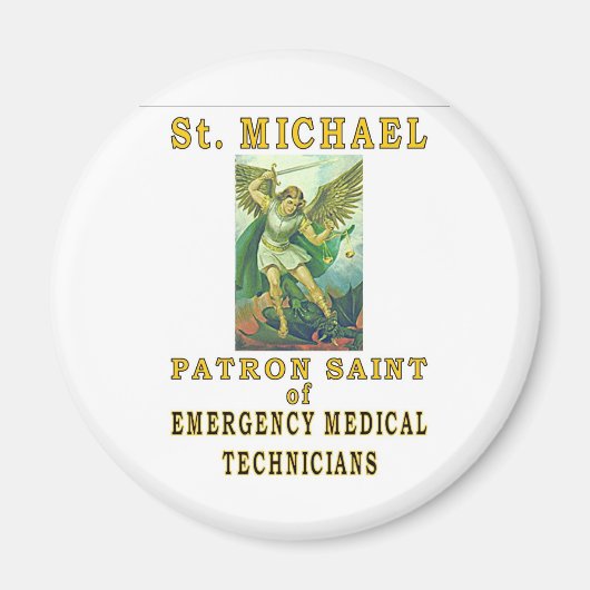 SAINT MICHAEL MAGNEET (Voorkant)