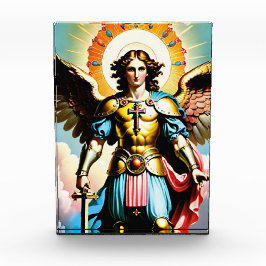 Saint Michael Photo Block, katholiek Fotoblokken