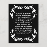 Saint Michael Prayer katholieke adult Coloring