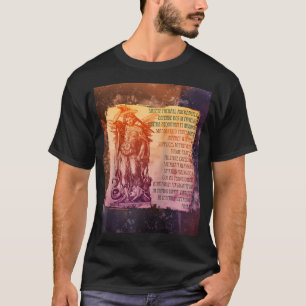 Saint Michael Prayer Katholieke Saint Archangel Vi T-shirt
