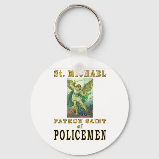 SAINT MICHAEL SLEUTELHANGER (Voorkant)