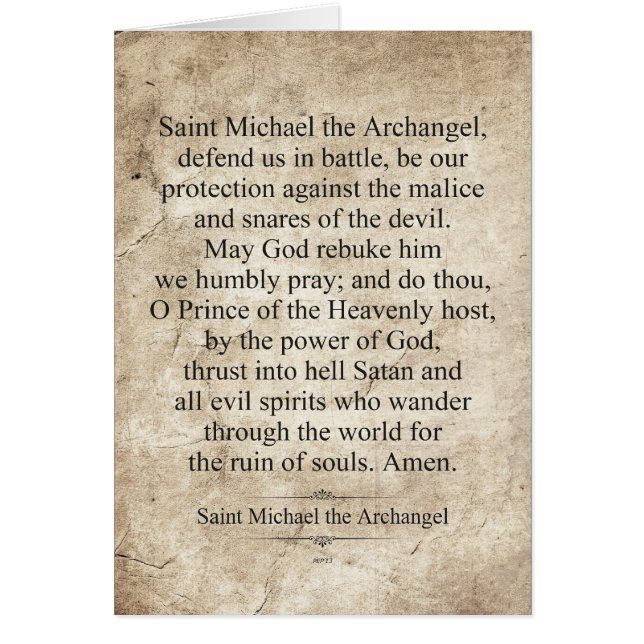Saint Michael the Archangel (Voorkant)