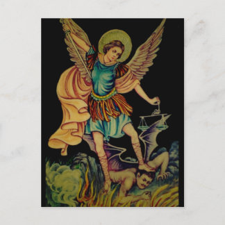 Saint Michael The Archangel Briefkaart