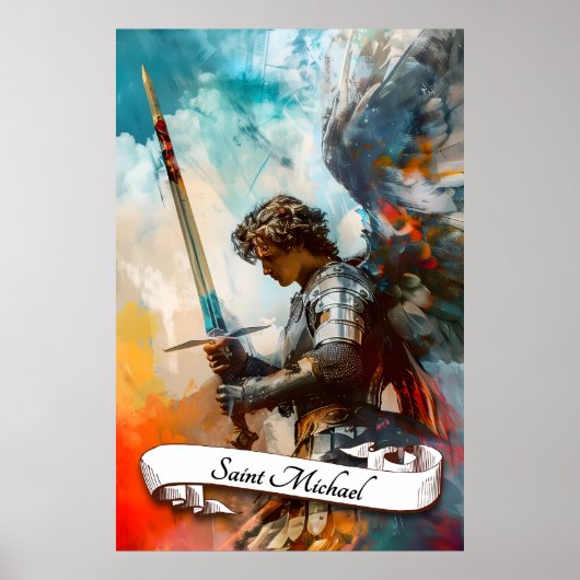 Saint Michael the Archangel Poster (Voorkant)