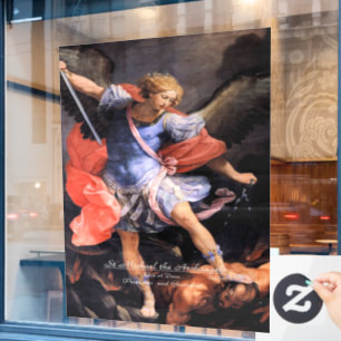 Saint Michael the Archangel Raamsticker