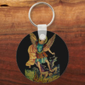 Saint Michael The Archangel Sleutelhanger (Voorkant)