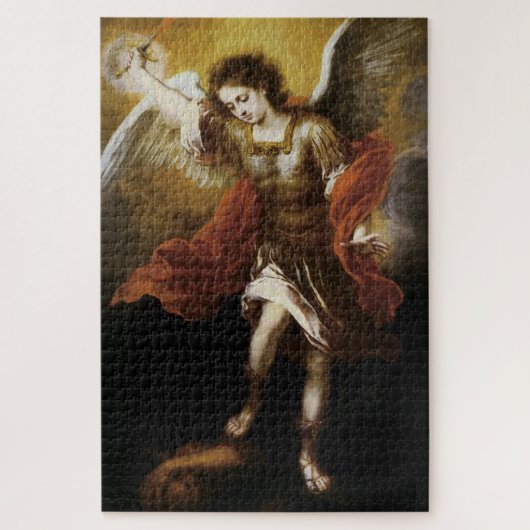 Saint Michael van Murillo Legpuzzel (Verticaal)