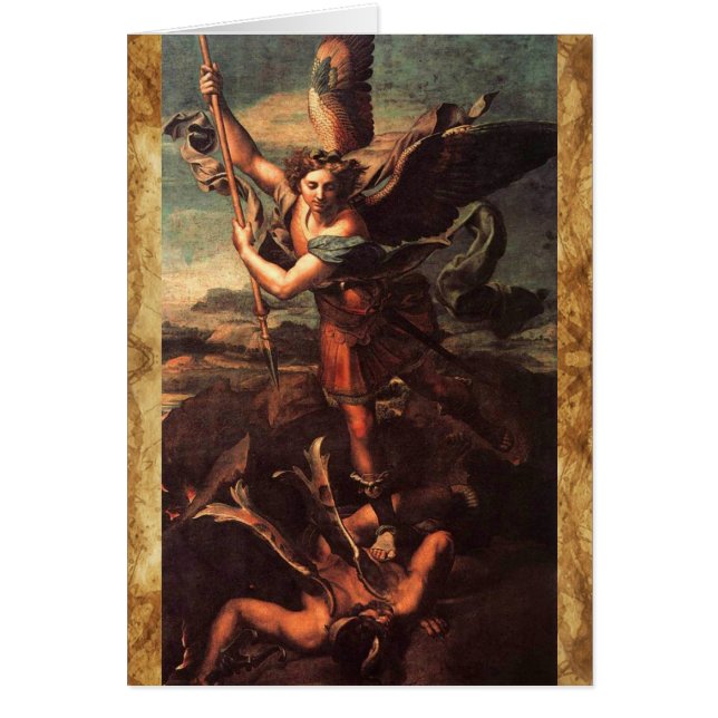 SAINT MICHAEL VANGUISHING SATAN (Voorkant)