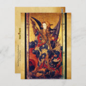 Saint Michael Vanquishing the Devil Briefkaart (Voorkant / Achterkant)