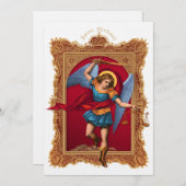 Saint Michael, verdedig ons Kaart (Voorkant / Achterkant)