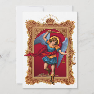 Saint Michael, verdedig ons Kaart