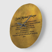 Saint Micheal Wall klok (Hoek)