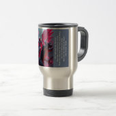 Saint Michel l'Archange envoie Satan Travel Mug (Devant droit)