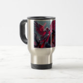 Saint Michel l'Archange envoie Satan Travel Mug (Devant gauche)
