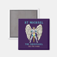 Saint Michel l'Archange Magnet Prière catholique
