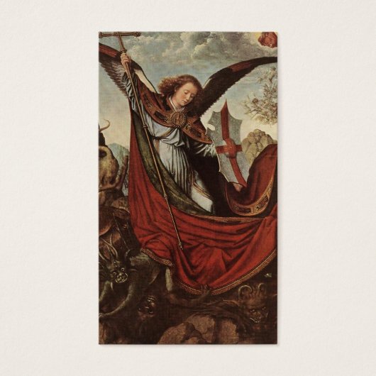 Saint Michel l'Archange Prière Carte Sainte (Devant)