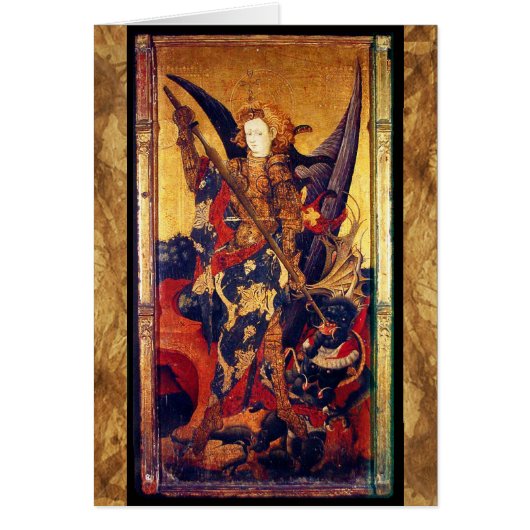 Saint Michel vainquant le diable (Devant)