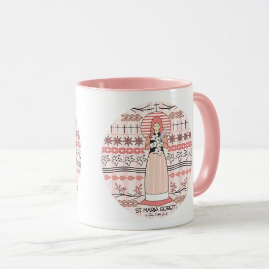 Saint Mug : St. Maria Goretti (Devant droit)