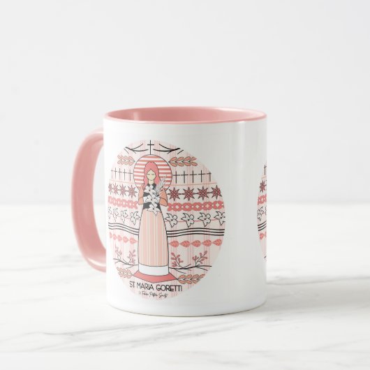 Saint Mug : St. Maria Goretti (Devant gauche)