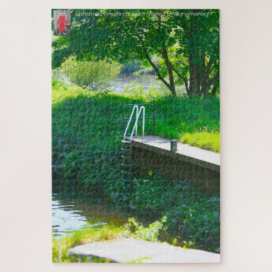 Saint Mullins Graignamanagh Carlow Ierland Jigzaag Legpuzzel (Verticaal)