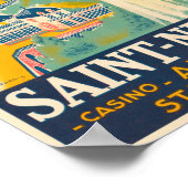 Saint-Nectaire France Poster vintage (Coin)