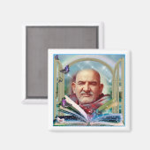 Saint Neem Karoli Baba ji Magnet (Recto/Verso)