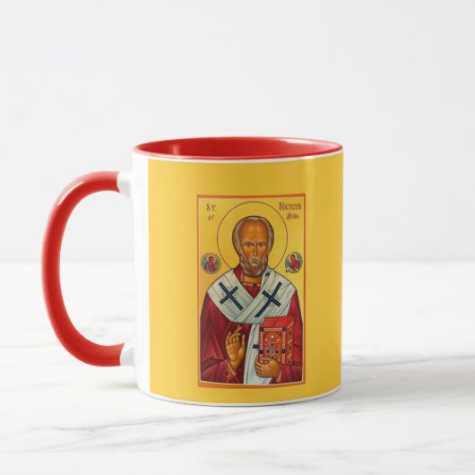 SAINT NICHOLAS* Christmas Mug (Gauche)