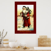 SAINT NICHOLAS OP CHRISTMAS EVE  print (Keuken)