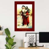 SAINT NICHOLAS OP CHRISTMAS EVE  print (Thuiskantoor)