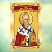 Saint Nicholas Raamsticker (Vel 3)