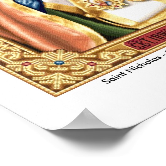 Saint-Nicolas - Poster (Coin)