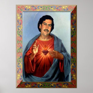 Saint Pablo Escobar Poster