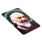 Saint Padre Pio flexibele magneet (Rechterzijde)