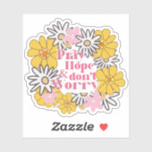 Saint Padre Pio Katholiek Citaat Sticker (Vel)