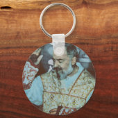 Saint Padre Pio Sleutelhanger (Voorkant)