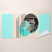 Saint Patrick, abstraction (Serviette de bain)