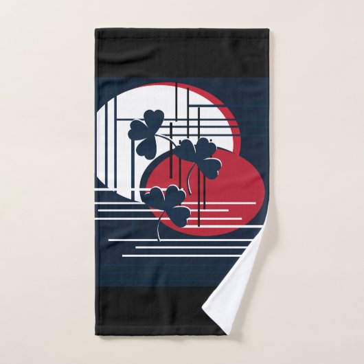 Saint Patrick, abstraction (Serviette à main)