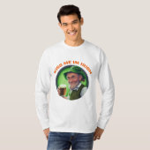 Saint Patrick Day Gift Shirt | Kus me im irish (Voorkant volledig)